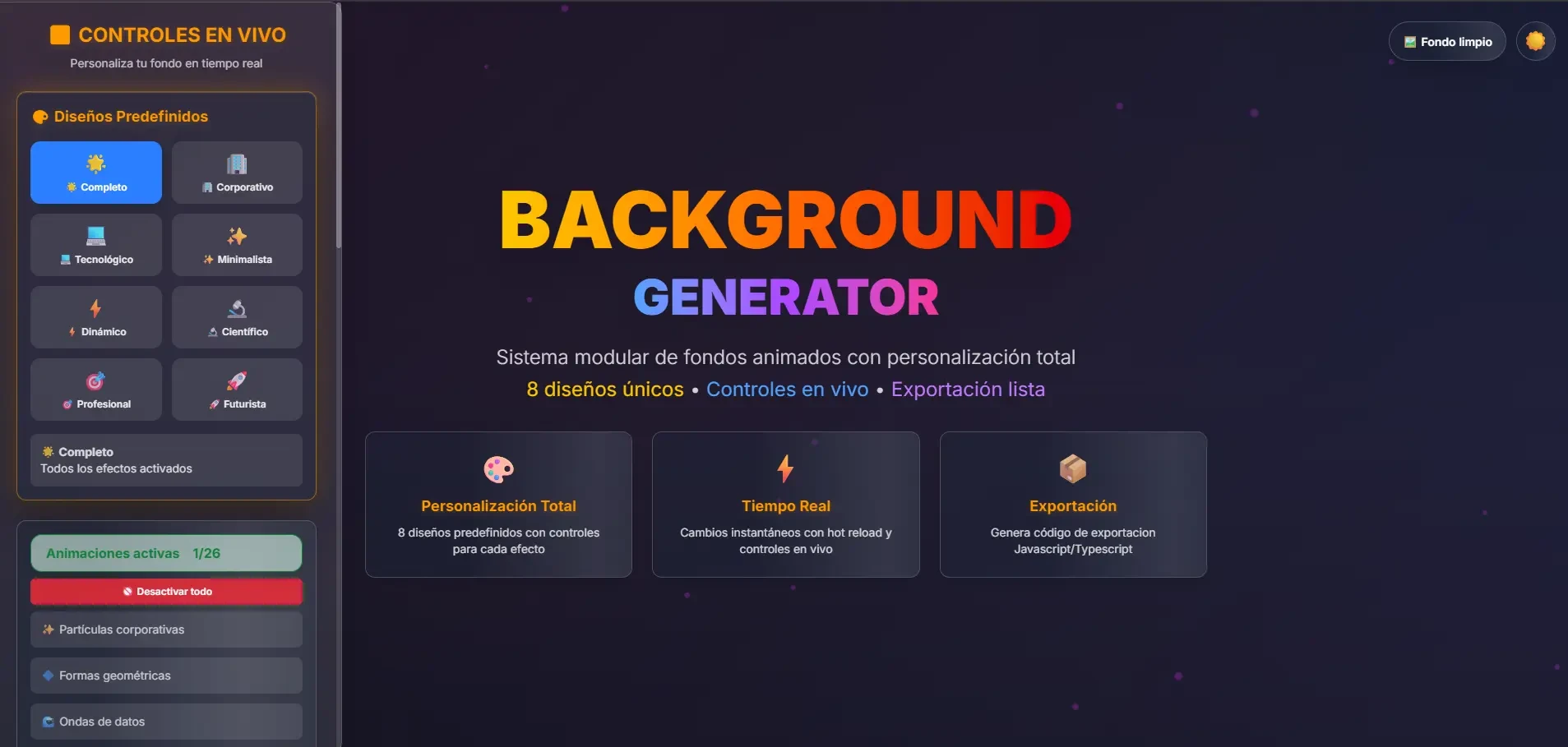 background-generator - Imagen 1